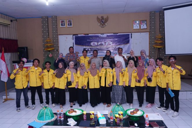 					Pj Bupati Jeneponto, Junaedi Bakri Hadiri dan Buka Seminar Pelajar. (Foto: Ist/ Humas)