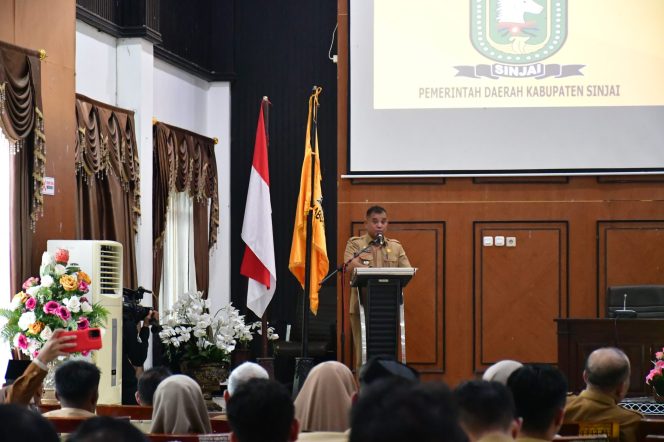 					Sosialisasi LHKPN di Ruang Pola Kantor Bupati Sinjai. (Foto: Ist/ Humas)