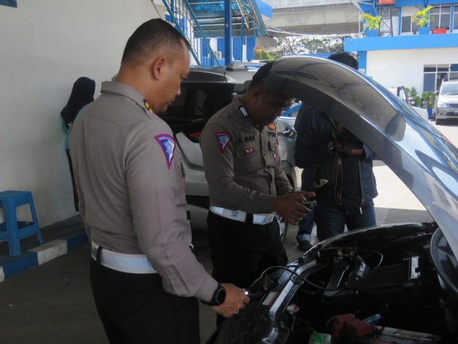 					Regident Ditlantas Polda Sulsel Berlakukan Cek Fisik Kendaraan Secara Digital