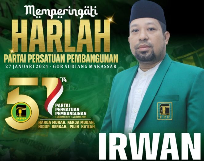 					Jelang Harla ke-51 Partai PPP, Ini Pesan dari Irwan