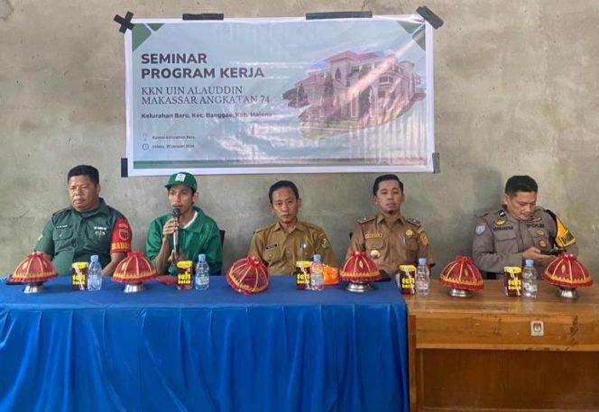 					Gelar Seminar Proker, Mahasiswa KKN UINAM Canangkan Program Berbagai Bidang