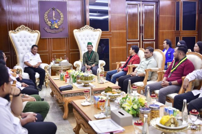 					Pj Gubernur saat menerima kelompok organisasi mahasiswa Cipayung (dok)