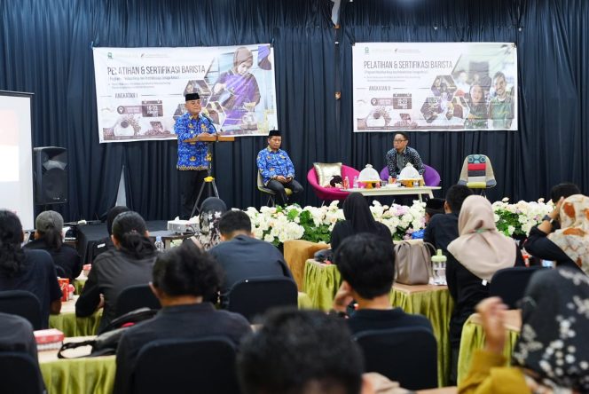 					Pembukaan Pelatihan dan Sertifikasi Barista Sinjai. (Foto: Ist/ Humas Kominfo)