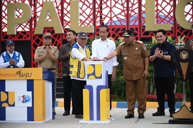 					Didampingi Pj Gubernur Sulsel, Presiden Jokowi Resmikan IPAL Senilai Rp1,2 Triliun