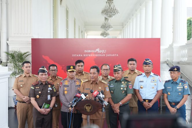 					Menghadap Jokowi di Istana Negara, Bahtiar Pastikan Janji Bangun Stadion