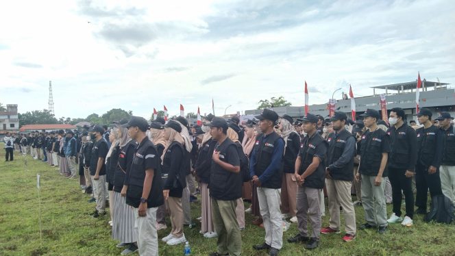 					830 Pengawas TPS di Sinjai. (Foto: BERITA.NEWS/ Syarif)