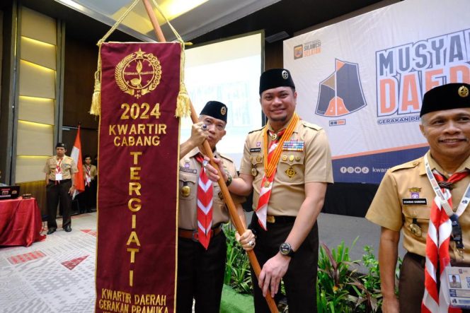 					Aktif Gelar Kegiatan Kepramukaan, Kwarcab Gowa Raih Tergiat Pertama Se-Sulsel