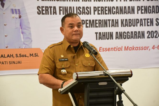 					Workshop Peningkatan Kapasitas PPK dan P3DN Barang dan Jasa serta Finalisasi Perencanaan Pengadaan Barang/Jasa tahun 2024. (Foto: Ist/ Humas Kominfo)