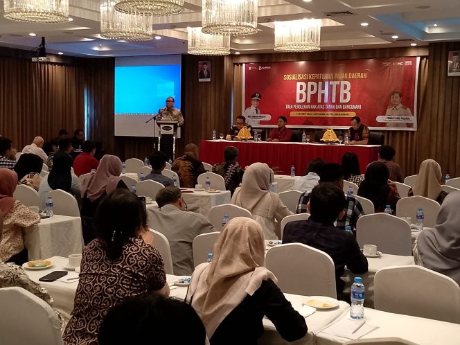 					Upaya Bapenda Makassar Tingkatkan Pajak, Gelar Sosialisasi Peraturan Pajak Daerah BPHTB