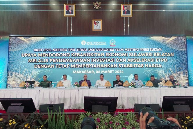 					High Level Meeting BI dan Pemprov Sulsel Bahas Upaya Peningkatan Ekonomi