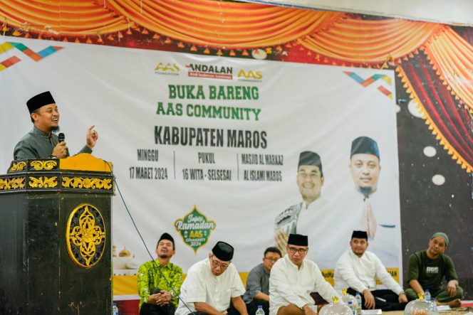 					Andi Sudirman dan AAS Community Buka Puasa Bersama Masyarakat Maros