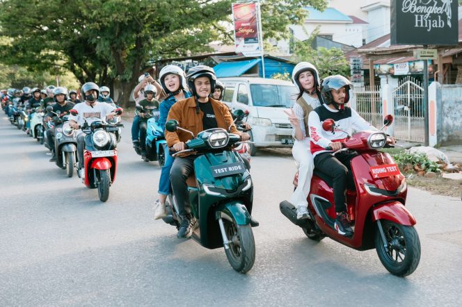 					ASMO Sulsel Gelar Riding Test New Honda Stylo 160 di Kendari 
