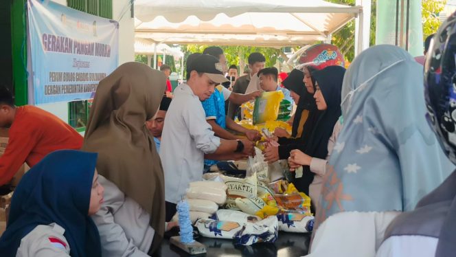					Gerakan Pangan Murah Pemkab Sinjai. (Foto: Ist)
