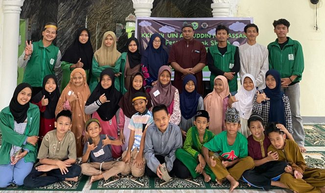 					KKN UIN Alauddin Makassar Angkatan 74 Kelurahan Tanete Barru Gelar Kegiatan Festival Anak Sholeh