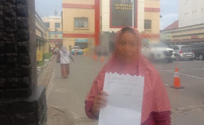 					IRT Ini Kebingungan Cari Keadilan Seusai Laporannya Ditolak Polrestabes Makassar