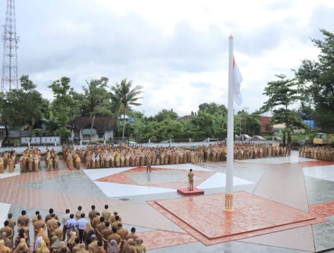 					Pimpin Apel Gabungan seluruh OPD, Pj. Bupati Takalar minta ASN Sukseskan Pemilu 2024