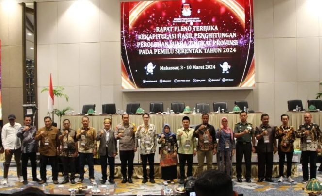 					KPU Sulsel Mulai Pleno Rekapitulasi, Rampung 10 Maret