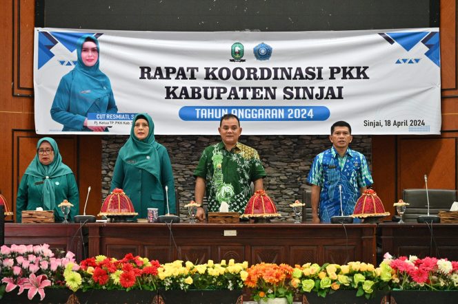 					Samakan Persepsi dan Evaluasi Kinerja, TP PKK Sinjai Rakor bersama OPD
