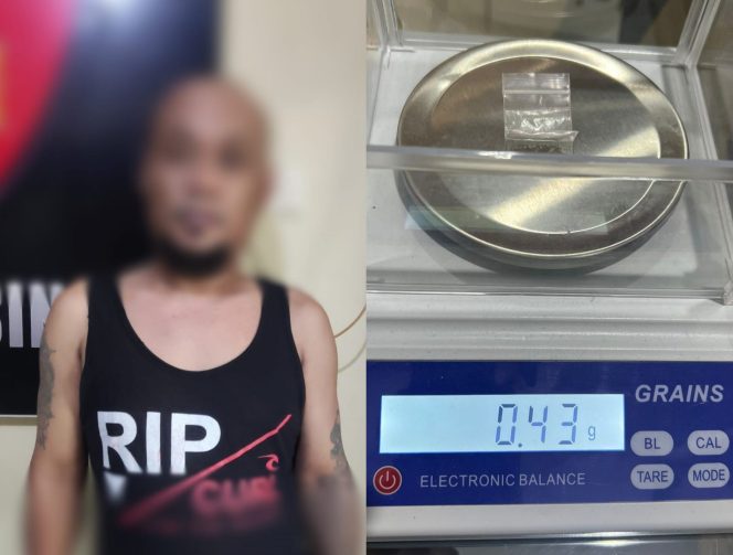 					ML Terduga Pelaku dan Barang Bukti yang Diamankan Polisi. (Foto: BERITA.NEWS/ Kolase)