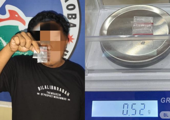 					Terduga Pelaku IR dan Barang Bukti Diamankan di Mapolres Sinjai. (Foto: Ist/ Kolase/ BERITA.NEWS)