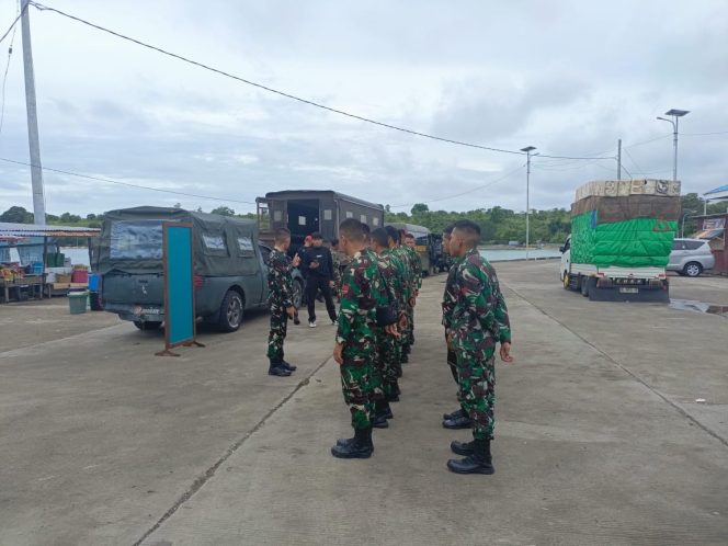 					Tiba di Selayar, Personil Satgas TMMD ke 120 Siap Laksanakan Tugas