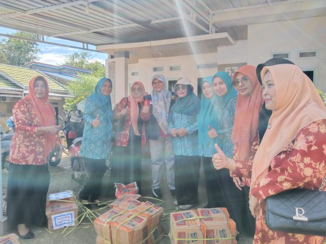 					Bantuan TP PKK Sinjai Tiba Posko Induk Siaga Bencana Luwu