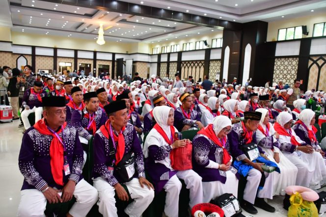 					240 JCH Sinjai Tiba di Asrama Haji Sudiang Makassar