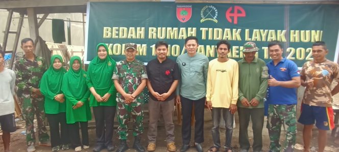 					Rumah Tidak Layak, Kodim Bantaeng dan Huadi Group Gelar Program RTLH