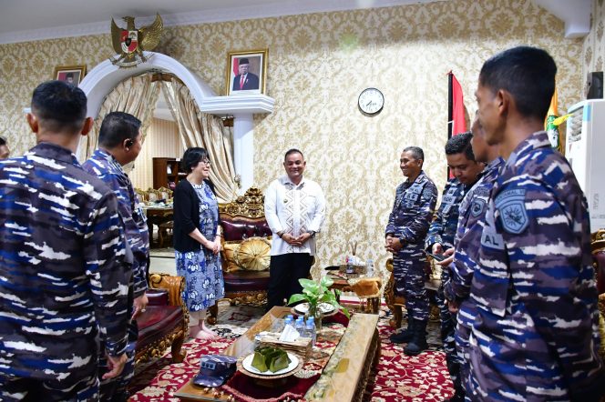 					Danlantamal VI Makassar Kunker di Sinjai, Disambut Pj Bupati