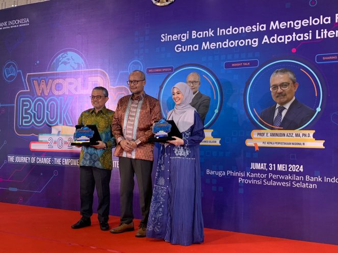 					Natasha Rizki Sharing Session Buku Terbaru di World Book Day 2024 BI Sulsel