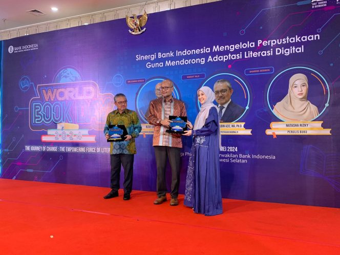 					World Book Day, BI Sulsel Sharing Session bersama Natasha Rizki