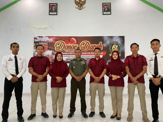 					Kalapas Bulukumba Bersama Jajaran Ikuti Donor Darah HUT Ke – 67 Kodam XIV/Hsn
