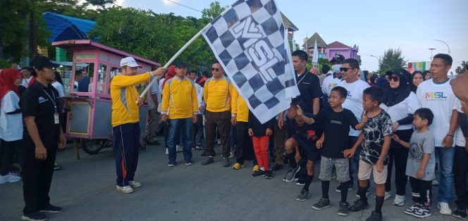 					Ribuan Karyawan MSL Kabupaten Kepulauan Selayar Ikuti Jalan Santai
