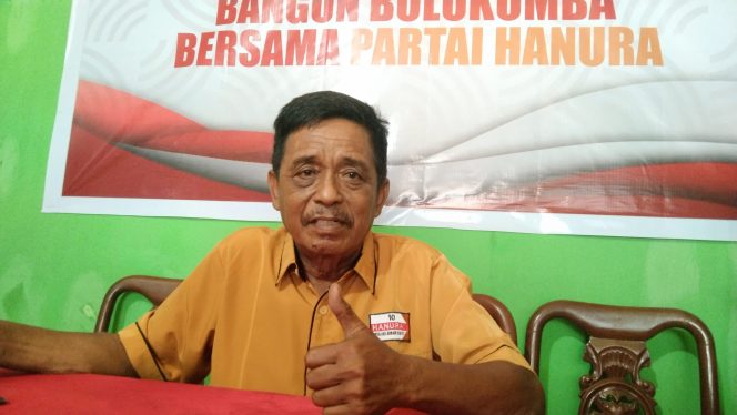 					Panitia Desk Pilkada Partai Hanura Bulukumba, H Gunawan. (Foto: BERITA.NEWS/ Syarif)
