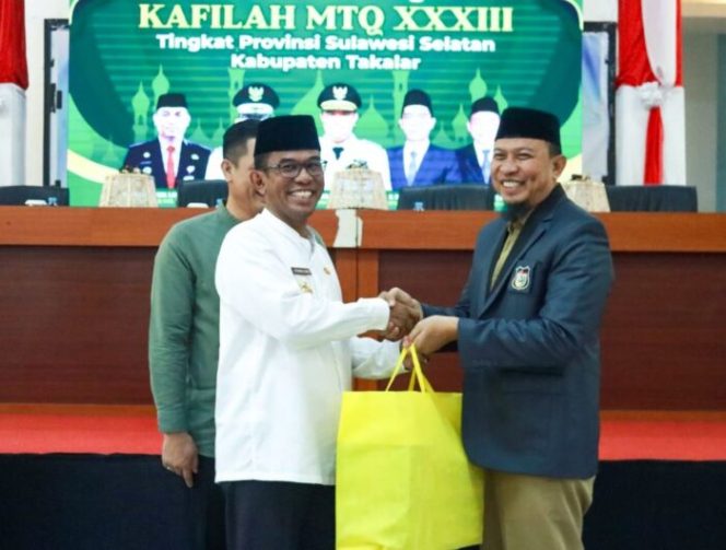 					Kafilah MTQ Kota Makassar Disambut Hangat di Takalar Jelang MTQ ke-XXXIII Provinsi Sulsel