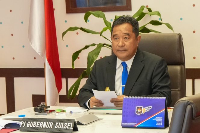 					Pj Gubernur Bahtiar Baharuddin saat membuka Musrenbang RPJPD dan RKPD Sulsel (dok)