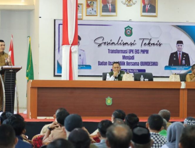 					Sekda Takalar Hadiri Sosialisasi Teknis Transformasi UPK EKS PNPM Menjadi BUMDESMA