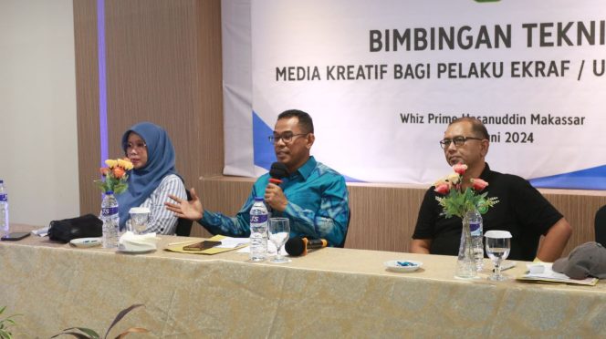 					Pj. Bupati Takalar buka Bimbingan Teknis Pelaku Ekonomi Kreatif Terkait Media Kreatif