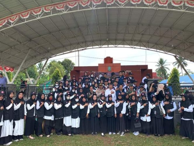 					Pelantikan Pantarlih Pemilu 2024 di Kecamatan Sinjai Tengah. (Foto: Ist)