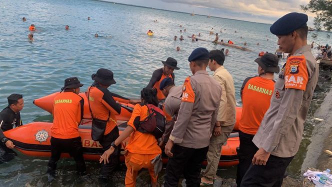 					Tim SAR Gabungan Masih Melakukan Pencarian di Lokasi Kejadian. (Foto: Ist)