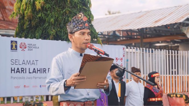 					Menuju Indonesia Emas 2045, Lapas Maros gelar Upacara Hari Pancasila
