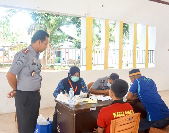					Pastikan Kesehatan WBP, Lapas Maros Rutinkan Skrining Kesehatan