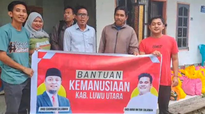 					Andi Sudirman Utus Tim Salurkan Bantuan Korban Banjir di 3 Desa di Lutra