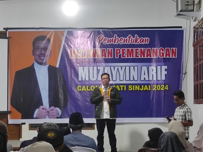					Silaturahmi dan Pembentukan Tim Relawan Pemenangan Muzayyin Arif di Pilkada Sinjai. (Dok: BERITA.NEWS/ Syarif)