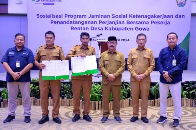 					Pemkab Gowa Beri Perlindungan Sosial ke Pekerja Rentan