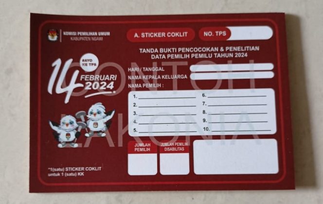 					Stiker Coklit. (Dok. Int)