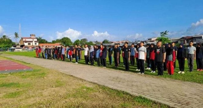					Anggota Paskibraka Kabupaten Sinjai Menjalani Latihan. (Dok. Ist)