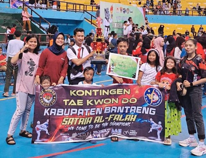 					Berkat Support Huadi Group, Atlet Taekwondo Bantaeng Juarai Tamarunang Cup Armed