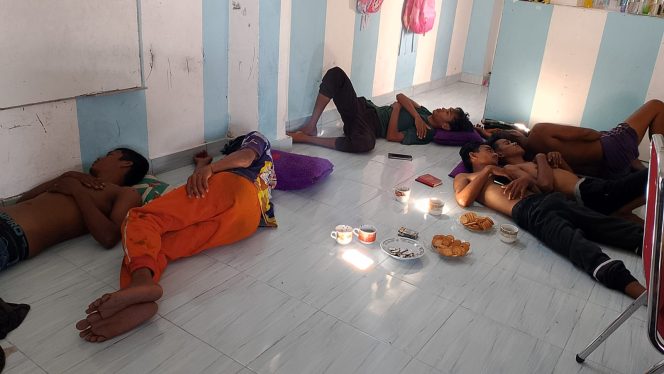 					ABK KM Umayza Jaya Asal Tuju-tuju, Kajuara, Kabupaten Bone yang Berhasil Dievakuasi. (Dok. Ist)