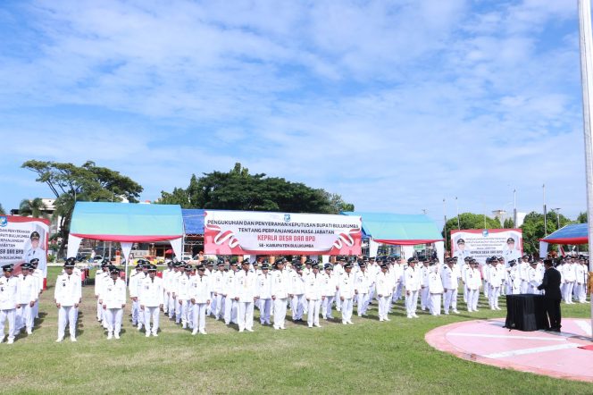 					Pengukuhan Kepala Desa di Bulukumba Perpanjangan Masa Jabatan 2 Tahun. (Dok. Ist/ Humas)